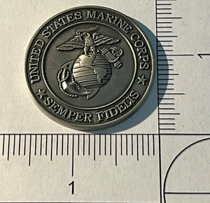 USMC 2nd Marine Division Camp Lejeune, NC Challenge Coin - Picture 1 of 3
