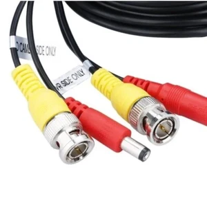 Floureon BNC CCTV Security Video Camera DVR Data Power Cable 20 Metres - Picture 1 of 8