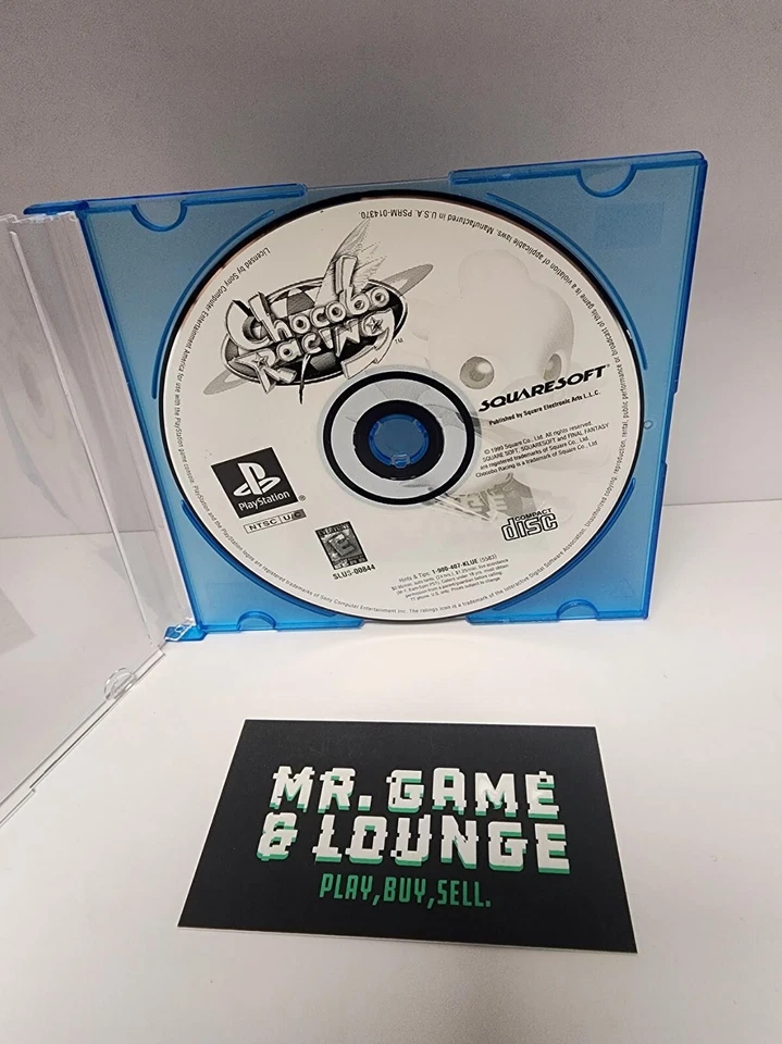 PS1 Chocobo Racing, Disc only - No Manual PlayStation 1. Tested. - Image 1 of 1