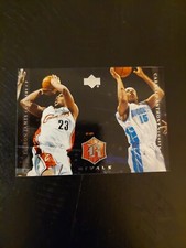 CARMELO ANTHONY / LeBRON JAMES Upper Deck Rivals 2004-2005 # 27 
