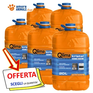 Qlima KRISTAL → 8 / 20 Lt - Combustibile Liquido Inodore ALTA QUALITA' per Stufe - Imagen 1 de 5