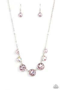 Collar Paparazzi Pampered Powerhouse Rosa Nuevo con Etiquetas - Imagen 1 de 2