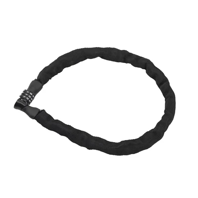 XLC Chain Lock Combination Lock Length 80cm, Ø 4mm for Bicycles - image 1 of 3