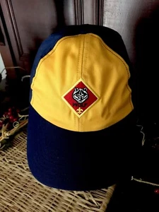 Cub Scouts BSA Boy Scouts Of America Adjustable WOLF Cap Hat Uniform M/L - Picture 1 of 6