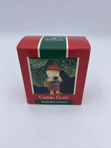 Vintage Punze Handarbeit Kamera Claus Weihnachtsschmuck - Bild 1 von 5