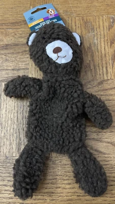 Squeaky Crinkle Brown Dog Toy-Brand New-SHIPS N 24 HOURS - Image 1 of 4