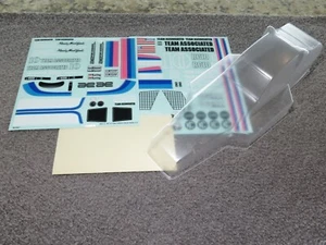 ASC6004 TEAM ASSOCIATED RC10-CC CLASSIC CLEAR KIT BODY WITH DECALS - Picture 1 of 1