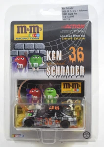 Ken Schrader #36 M&M's Halloween 2001 Pontiac Grand Prix Action 1/64 Diecast - Picture 1 of 6