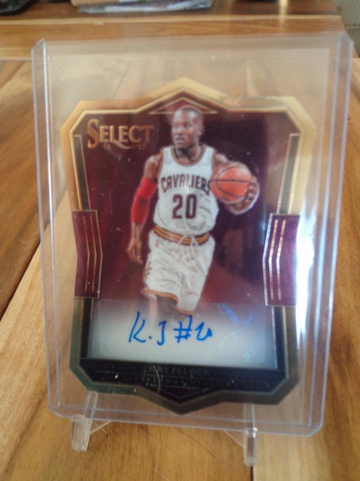 2016-17 PANINI SELECT KAY FELDER DIE CUT RC ROOKIE AUTO 109/199 CAVALIERS ! - Image 1 of 1