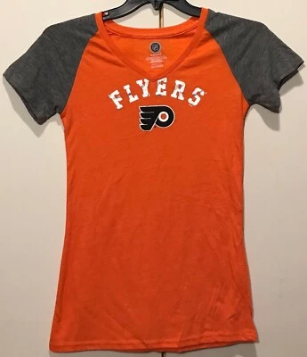 NWOT Philadelphia Flyers GIRL’S T-Shirt Size XL (14/16) NHL Hockey Tee Shirt - Image 1 of 3