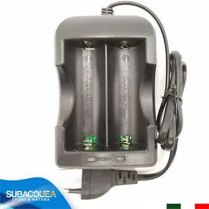 Caricabatteria Caricatore Batterie per Pile Ricaricabili 18650 26650 litio 3.7v - Foto 1 di 3