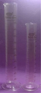 Pyrex Glass Material 1000 Ml (Lab Glassware) (1L) Glass Measuring Cylinder ii - Picture 1 of 2