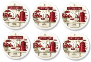 Vintage Coffee Cabinet Knobs – Farmhouse Kitchen Drawer Pulls (Set of 4 or 6) - Picture 1 of 6