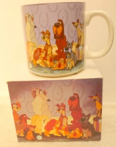 Vintage Walt Disney Lady And The Tramp Mug Cup Boxed Classics Ceramic - Picture 1 of 5