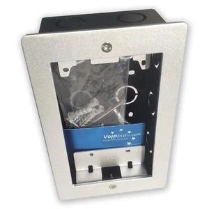Boîte encastrée Akuvox R20A & R20A-2 + cadre de parement (kit d'installation mural) - Photo 1/5