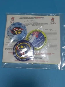 2007 50th year of merdeka independence Badger 3pcs Set In Original Packing - Picture 1 of 2