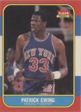 1986-87 Fleer - #32 Patrick Ewing (RC)