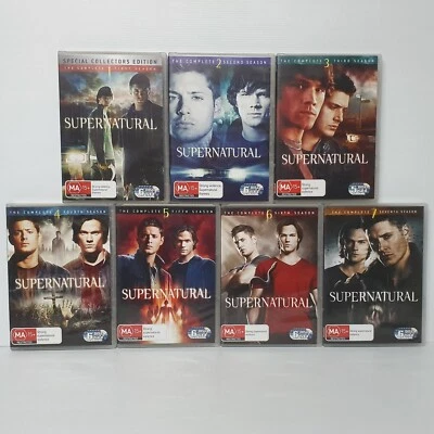 Supernatural Seasons 1 - 7 DVDs     Region 4 - image 1 of 3