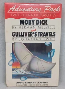 Moby Dick - Herman Melville, Gulliver's Travels - Jonathan Swift Audio Cassettes - Imagen 1 de 6