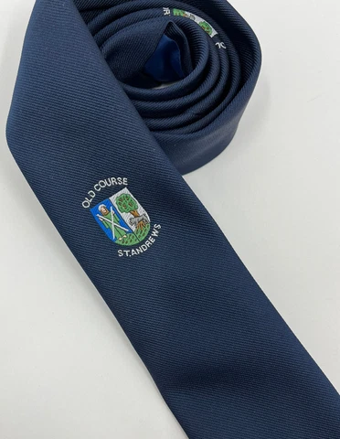Vintage Old Course St Andrews Scotland Thistle Tie Co Neck Tie Cover