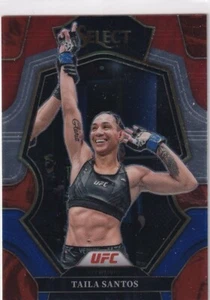 Panini UFC Select 2023 No. 161 Taila Santos Red White Blue Premier Level - Bild 1 von 2