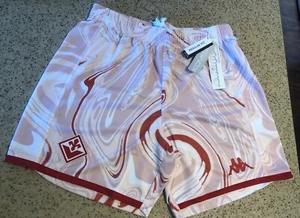 Fiorentina ACF 23/24 Kappa Fourth Soccer Football Shorts NWT Italy EU XL US Lge - Picture 1 of 6