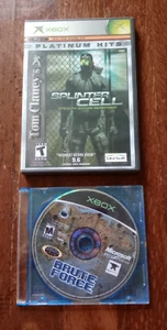 Tom Clancy's Splinter Cell Platinum Hits + Brute force for XBOX original - Picture 1 of 5