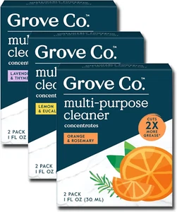 Multi-Purpose Cleaner, Refill Concentrate (6 X 1 Fl Oz) Plant-Based Household Cl - Picture 1 of 12
