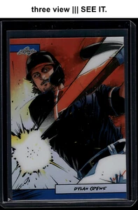 🎨RC DYLAN CREWS 2024 Leaf Anime Nation #AN2B-38 AZUL 64/75 Rookie Nationals - Imagen 1 de 6