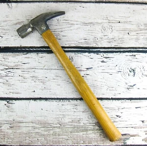 Martello artiglio dritto Vaughan modello 505 24 oz manico legno USA - Foto 1 di 8