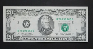 1993 $20 Federal Reserve Note/New York/F-2079B/uncirculated/Free Shipping - Picture 1 of 8