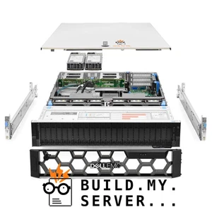 Dell PowerEdge R740xd Server 2.70Ghz 24-Core 192GB RAM 12x 1.92TB SSD Rails - Picture 1 of 5