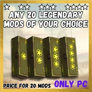 FALLOUT 76 PC 20x Legendary Mods Of Your Choice - Picture 1 of 1