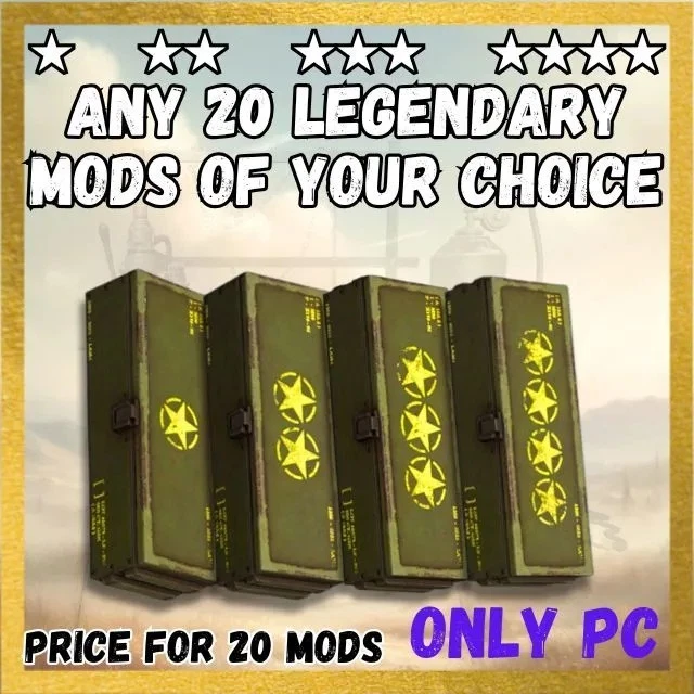 FALLOUT 76 PC 20x Legendary Mods Of Your Choice - Image 1 of 1