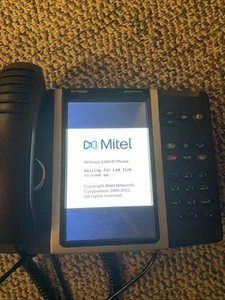 Mitel 5360 IP tel set #50005991. Used everything operates as it should. - Picture 1 of 15