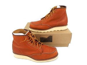Red Wing Heritage Women's 6 Inch Classic Moc 3375 Oro Legacy Brown Boots, 11 B - Picture 1 of 14