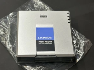 Linksys PAP2 VoIP Gateway Router ATA 2-port Phone Ethernet Adapter - Afbeelding 1 van 5