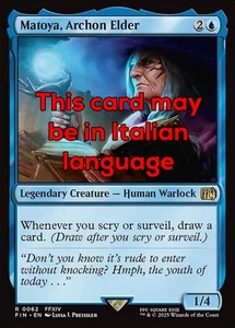 MTG MATOYA, ARCHON ELDER EXC - MATOYA, ARCHON ANZIANA 62 - FIN - MAGIC - Picture 1 of 1