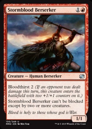 x1 Stormblood Berserker - Modern Masters 2015 - NM - MTG - Image 1 of 1