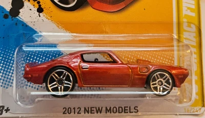 Pontiac Firebird 16/247 2012 Hot Wheels 16/50 nuevos modelos '73 (rojo) Foto 1 de 4