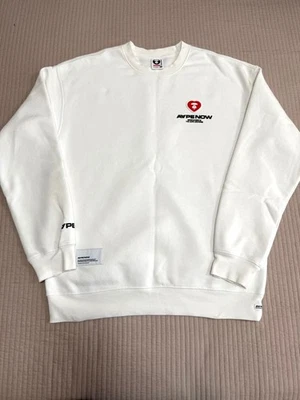 Б/У AAPE ТЕПЕРЬ БЕЛАЯ ТОЛСТОВКА, РАЗМЕР XL ОЧЕНЬ ХОРОШО - Изображение 1 из 4