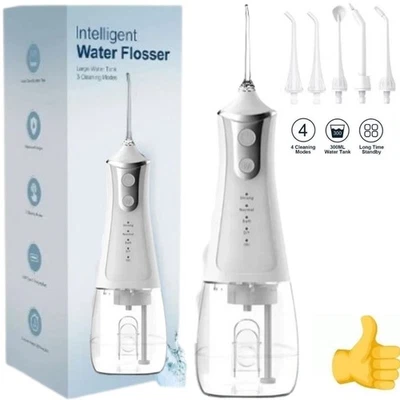 INTELLIWATER FLOSS Philips Sonicare HX386W1 Kabellos Wasser Power Zahnseide Motor Griff Weiß USB