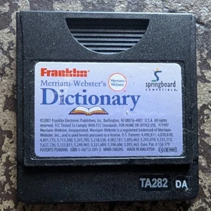 Franklin Merriam-Webster s Dictionary Springboard Module for Handspring Visor - Photo 1 sur 1