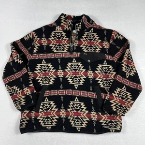 Rafter C Aztec Print Fleece Pullover Red Dirt Collection Youth Boys Size Medium - Picture 1 of 8