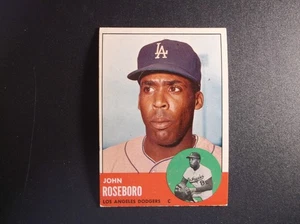 1963 Topps Baseball John Roseboro Karte # 487 - Bild 1 von 2