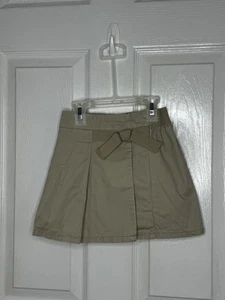French Toast Khaki Skirt / Skort Girls Size 5 Tan Scooter School Uniform Pull On - Picture 1 of 4