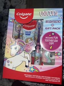 Unicorn Colgate Brushtastic Holiday Gift Set Limited Edition - Picture 1 of 3