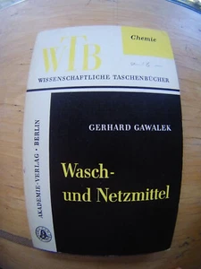 Wasch- und Netzmittel - Gawalek - DDR Akademieverlag Berlin 1962 - 232 Seiten - Bild 1 von 15