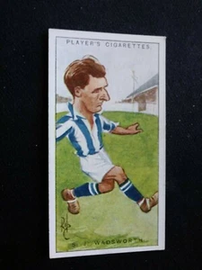 1926 John Player & Sons Fußballer Karikaturen # 24 Samuel J. Wadsworth (sehr guter Zustand/sehr guter Zustand) - Bild 1 von 3