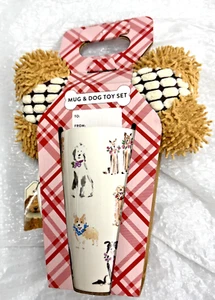 Juguete para perros, 16 oz. Taza de café de cerámica para perros y collar de perro grabable juego de regalo - Imagen 1 de 5